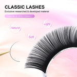 NAGARAKU Mix Eyelashes Maquiagem Makeup Individual Eyelash Extension 16 Lines Mix 7-15mm High Quality Natural Synthetic Mink
