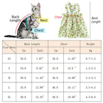 Cozy Cotton Summer Suspender Skirt Pet Dress For Cats Small Dogs Sphynx Kitten Breathable Cool Pet Outfit Ropa Para Gatos
