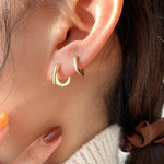 Sterling Silver Geometric Square Earrings for Women - Vintage Wedding