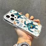 Sea Turtle Sea Star For Magsafe Magnetic Phone Case For iPhone 16 15 14 13 12 11 17 Pro Max 7 8 Plus 16E 17 Air Clear Soft Cover