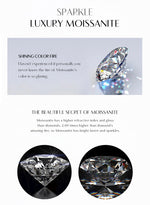 MODIAN D Color Moissanite Round Ring 925 Sterling Silver Sparkling Stacking Slim Band Rings For Women Wedding Fine Jewelry Gifts