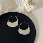 925 Sterling Silver Large Hoop Earrings for Women