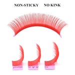 NAGARAKU Color Eyelash Pink Blue Purple White Yellow Green False Eyelash Cilios Maquiagem Makeup Mix 7~15mm（old box）