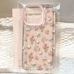 Cute Cartoon Cherry Pattern Clear Phone Case For Xiaomi Redmi 13C 14C 12 Redmi Note 14 13 12 11 Pro Plus 5G 12S 11S Soft Cover