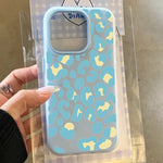 Pink Leopard Print Design Candy Color Phone Case for iPhone Air 17 16 15 14 Pro Max 13 12 11 XR 7 8 Plus X Xs 16E 2in1 Cover
