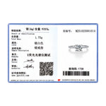 MODIAN 1CT D Color Square Moissanite Rings 925 Sterling Silver Trendy Finger Rings For Women Wedding Statement Fine Jewelry