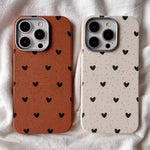 Cool Black Heart Case for Samsung Galaxy S25 S24 S23 S22 Ultra Plus S21 S23 FE A55 A54 A53 A52 A34 A14 5G Soft Silicone Cover