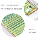 NAGARAKU Color Eyelash Pink Blue Purple White Yellow Green False Eyelash Cilios Maquiagem Makeup Mix 7~15mm（old box）