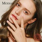 Classic Moissanite Wedding Ring | 925 Sterling Silver Engagement Ring