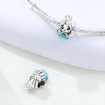 925 Sterling Silver Fairy Tale Princess Charm Bead for Girls