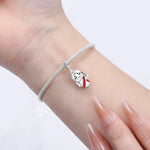 925 Sterling Silver Jesus Charm Bead for Bracelet Necklace