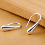 Sterling Silver Water Drop Earrings for Women - Wedding