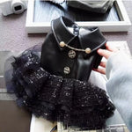 Dashing Sequin Dresses for Small Dogs Cats Autumn Winter Pet Clothes Chihuahua Yorkshire Female Puppy Clothing Outfits
