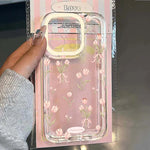 Transparent Tulips Flower Phone Case For Samsung Galaxy S25 S24 S23 Ultra S22 Plus S21 FE Note 20 A36 A56 A54 A35 A55 A53 Cover