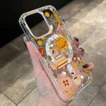 Autumn Book Lover MagSafe Phone Case for iPhone 15 14 13 | Aesthetic Clear Cover