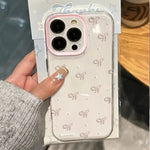 ins Korea Pink Bowknot Phone Case for Xiaomi Redmi Note 14 13 12 11 Pro Plus 5G 12S 11S 10S Redmi 13C 14C 4G Clear Soft Cover