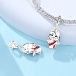 925 Sterling Silver Jesus Charm Bead for Bracelet Necklace
