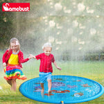 Kids Splash Pad & Sprinkler for Garden Fun | 59" Inflatable Outdoor Water Play Mat