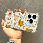 Samsung Galaxy S25 S24 S23 Ultra Magnetic Clear Case Book Tea Cup Autumn