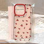 Phone Case for Xiaomi 14T Pro Cases Mi 11 Lite 5G 14 13 12T 12 13T Poco M6 X6 X5 F5 X3 F6 Pro Cute Cartoon Cherry Clear Cover