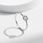 D Color VVS1 Moissanite Engagement Ring | 925 Sterling Silver Wedding Ring