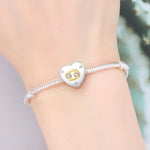 925 Sterling Silver 12 Constellation Zodiac Charm Bead