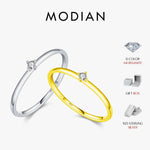 Classic Moissanite Wedding Ring | 925 Sterling Silver Engagement Ring