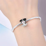 925 Sterling Silver Dog Polar Bear Panda Koala Whale Charm Bead