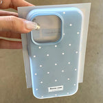 Cute White Polka Dots Design Phone Case For Xiaomi Redmi Note 15 14 13 12 Pro Plus 5G 12S 11 10 Redmi 14C 13C 2-in-1 Matte Cover