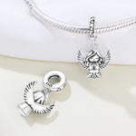 925 Sterling Silver Praying Angel Girl Charm Pendant