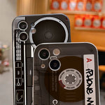 Retro Radio Graphic Phone Case For Samsung Galaxy A15 A35 A55 A33 A53 A52 5G S24 S23 S22 Ultra S21 Plus FE Liquid Silicone Cover
