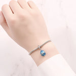 925 Sterling Silver Angel Prayer Memorial Charm Bead