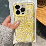 Radiant Sunshine Element Transparent Phone Case For iPhone 16 15 14 13 12 11 Pro Max XS Max XR 7 8 Plus Soft Clear Cover Funda