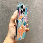 Clear Case For iPhone 16 15 14 13 12 11 Pro Max 7 8 Plus XS XR 16E Funda For Magsafe Ocean Octopus Turtle Fish Transparent Cover