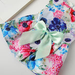 Classic Chinese Style Cat Dresses with Bow for Cats Ragdoll Siamese Cool Summer Pet Clothes Kitten Dress Vestidos Para Mascotas