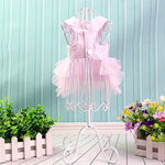 Sweet Bunny Rabbit Skirt Summer Pet Dress for Small Animals Stripe Plaid Puppy Dog Cat Mascotas Clothes Clothing Estidos Perrita
