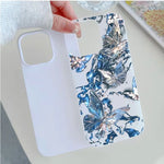 White Lace Flower Pattern Phone Case For Samsung Galaxy A16 A26 A36 A56 A55 S25 FE S24 Ultra S23 Plus S22 Shockproof Cover Cases