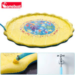 Kids Inflatable Splash Pad | Outdoor Water Sprinkler Mat for Garden Fun