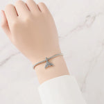 925 Sterling Silver Fish Tail Charm Bead for Bracelet