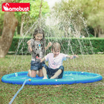 Kids Splash Pad & Sprinkler for Garden Fun | 59" Inflatable Outdoor Water Play Mat