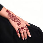 Reusable Stencil for Henna Flower Mehndi Design Tattoo Template for Women Henna Tattoo Stencil for Hand Foot Body Painting