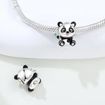 925 Sterling Silver Panda Dog Bear Koala Whale Charm Bead