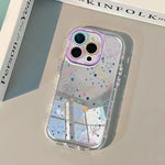 Universe Planet Mirror Phone Case For iPhone 17 Pro 16 15 14 13 12 11 Pro Max 7 8 Plus XR X XS Max 16E Transparent Border Cover