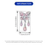 925 Sterling Silver Pink Heart Camper Van Charm Bead