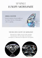 MODIAN 1CT D Color Square Moissanite Rings 925 Sterling Silver Trendy Finger Rings For Women Wedding Statement Fine Jewelry
