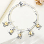 925 Sterling Silver Wedding Anniversary Number Charm Bead