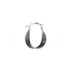 Sterling Silver Twist Stud Earrings for Women - Elegant Wedding