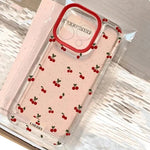 Phone Case for Xiaomi 14T Pro Cases Mi 11 Lite 5G 14 13 12T 12 13T Poco M6 X6 X5 F5 X3 F6 Pro Cute Cartoon Cherry Clear Cover