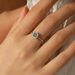 Luxury D Colour VVS1 Moissanite Engagement Ring | 925 Silver Bridal Ring