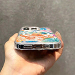 Clear Case For iPhone 16 15 14 13 12 11 Pro Max 7 8 Plus XS XR 16E Funda For Magsafe Ocean Octopus Turtle Fish Transparent Cover